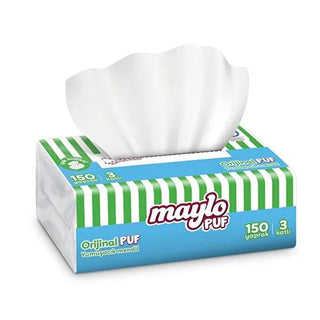 Maylo Soft Texture Facial Wipes 150 Count - Gentle Makeup Remover Wipes for Sensitive Skin Maylo Facial Wipes 150 Count - Gentle & Soft Makeup Remover Facial Wipes, Makeup Remover Wipes, Sensitive Skin Care, Hygienic Baby Wipes, Portable Cleansing Wipes, Soft Texture Wipes, Gentle Skincare, Baby Care Products, Travel Essentials, Skincare Routine, Makeup Removal, Convenient Skincare, Family Skincare