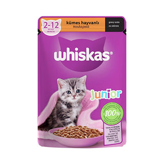 Whiskas Cat Wet Food Pouch - Nutritious & Convenient for Cats
