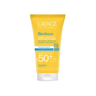 Uriage Bariesun SPF50+ Unscented Moisturizing Sunscreen: Broad Spectrum UVA UVB & Blue Light Protection for Sensitive Skin, Non-Greasy, 1.69 fl oz Uriage SPF50+ Sunscreen: Unscented, Moisturizing & Broad Spectrum SPF50+ sunscreen, unscented sunscreen, moisturizing sunscreen, sun protection for sensitive skin, broad spectrum sunscreen, UVA UVB protection, blue light sunscreen, fragrance free sunscreen, non greasy sunscreen, sunscreen for face, sunscreen, sensitive skin, fragrance allergy, high sun protection