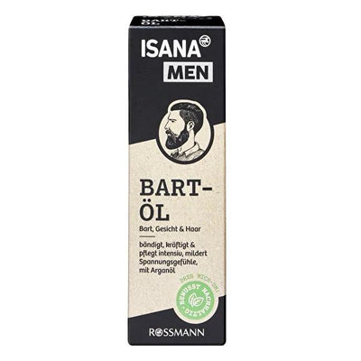 Isana Men Sakal Ya_õ Argan ve Jojoba _�erikli Beard Oil for Nourished Beard & Skin - 30 ml