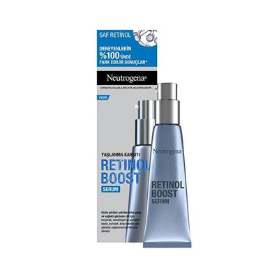 Neutrogena Anti-Aging Serum - Neutrogena Retinal Boost Retinol Serum for Wrinkles, Fine Lines, Dark Spots - Aging Skin C