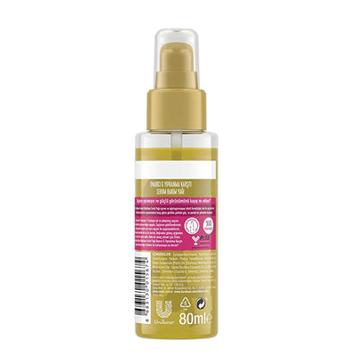 Elidor Coconut Oil Hair Serum: Damage Repair, Strengthening & Shine - Natural, Paraben-Free Formula, Lightweight & Nouri
