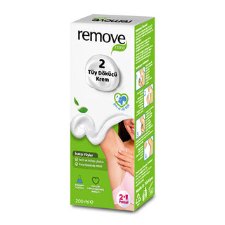 Remove Care Hair Removal Cream - Safe & Effective Depilatory Cream for All Hair Types - Dermatologically Tested, 2 x 3.38 fl oz Remove Care Hair Removal Cream - Safe & Effective hair removal cream, depilatory cream, safe hair removal, dermatologically tested, all hair types, fast acting hair removal, essence guard technology, smooth skin, unwanted body hair, hair removal solution, body care, personal care, beauty products, grooming essentials