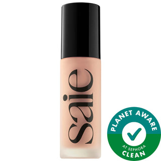 Glowy Super Skin Tint Foundation with Hyaluronic Acid - Vegan, Cruelty-Free Hydrating Makeup Glowy Super Skin Tint - Hydrating Vegan Foundation skin tint foundation, hyaluronic acid makeup, vegan foundation, cruelty-free makeup, hydrating foundation, natural finish makeup, dermatologist-tested makeup, fragrance-free foundation, makeup for sensitive skin, eco-friendly cosmetics, skincare makeup, liquid foundation, medium coverage foundation, luminous finish makeup