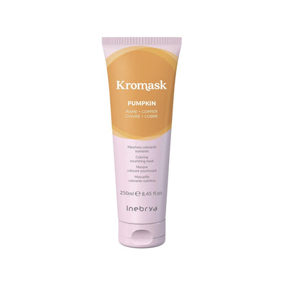 Inebrya Pumpkin Copper Hair Care Mask - Nourishing, Toning, 8.45 fl oz