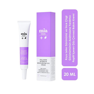 Mia Klinika Anti-Aging Eye Cream with Collagen & Peptides - Reduces Dark Circles & Wrinkles, 0.68 fl oz Mia Klinika Eye Cream: Anti-Aging & Dark Circle Reduction eye cream, anti-aging eye care, dark circle reduction, wrinkle reduction, collagen eye cream, under-eye care, fine line reduction, skincare, beauty, cosmetics, anti-aging skincare, eye care products, dark circle treatment, wrinkle treatment, collagen skincare, peptide eye cream, arnica montana eye cream, tranexamic acid eye cream