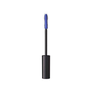 golden rose blue essential volume mascara, blue mascara wand, mascara tube, swatch of blue mascara on lashes Golden Rose Blue Essential Volume Mascara - Eye-Enhancing Formula | 04 Blue Golden Rose Volume Mascara - Blue in 04 golden-rose, mascara, blue-mascara, volume-mascara, makeup, eye-makeup, makeup-lovers, women, beauty, ai-generated