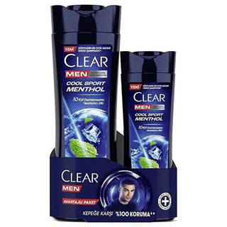 Clear Men Cool Sport Menthol Shampoo - Anti-Dandruff, Refreshing Men's Shampoo with Niasinamid - 17.64 fl oz Clear Men Cool Sport Menthol Shampoo - Anti-Dandruff & Refreshing Men's Shampoo, Anti-Dandruff Shampoo, Cooling Shampoo, Menthol Shampoo, Clear Men Cool Sport Menthol, Scalp Care, Dandruff Control, Refreshing Shampoo, Niasinamid Shampoo, Men's Grooming, Hair Care, Personal Care