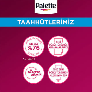 Palette Deluxe Hair Dye - Intense, Long-Lasting Color with Nourishing Properties