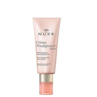 Nuxe Creme Prodigieuse Boost: Multi-Correction Silky Facial Cream - Hydrates, Protects, & Fights Aging - Paraben-Free & Non-Comedogenic Nuxe Creme Prodigieuse Boost - Hydrating Facial Moisturizer Nuxe Creme Prodigieuse Boost, Multi Correction Silky Cream, Facial Moisturizer dry skin, Anti-aging cream, Paraben-free moisturizer, Non-comedogenic cream, Hydrating face cream, Skin care for urban pollution, face cream jasmine, face cream Calendula, facial moisturizer, dry skin, anti-aging, paraben-free, non-comed