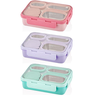 Vagon Life 800ml Stainless Steel Lunch Box - Leakproof Bento Box for Meal Prep, Dishwasher Safe Food Container Vagon Life Stainless Steel Lunch Box - Leakproof Bento Box 800ml stainless steel lunch box, bento box, food container, lunch container, meal prep container, leakproof lunch box, dishwasher safe lunch box, 800ml lunch box, steel lunchbox, metal bento box, stainless steel container, lunchbox, food storage, meal container, bento box, lunch box for adults, lunch box for kids, lunch box for work, lunch 