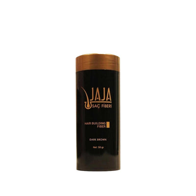 Jaja Dark Brown Hair Building Fibers: Instantly Thicker Hair, Hair Loss Concealer, Thinning Hair Solution - 50g