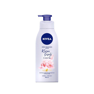 Nivea Cherry Blossom & Jojoba Oil Body Lotion 400ml - Moisturizing, Nourishing, and Hydrating Body Care Nivea Cherry Blossom Body Lotion - Moisturize & Nourish Nivea body lotion, cherry blossom body lotion, jojoba oil body lotion, moisturizing body lotion, 400 ml body lotion, body care, skincare, natural ingredients, hydration, nourishment, dry skin, skincare routine, body moisturizer