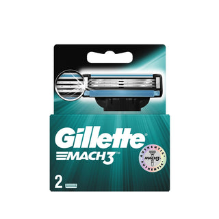 Gillette Mach3 Razor Blades - Pack of 2, Compatible Replacement Blades for Men's Grooming Gillette Mach3 Razor Blades - Pack of 2 Gillette Mach3, Razor Blades, Replacement Blades, Shaving Accessories, Men's Grooming, Grooming Essentials, Shaving Needs, Personal Care, Men's Shaving, Gillette Replacement Blades