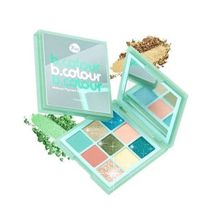 7Days B.Colour Rainbow Dash Eyeshadow Palette: Create Stunning, Blendable Eye Makeup with Vibrant, Long-Lasting Pigments 7Days B.Colour Eyeshadow Palette - Long Lasting & Pigmented eyeshadow palette, pigmented eyeshadow, blendable eyeshadow, rainbow eyeshadow palette, long-lasting eyeshadow, purple pink eyeshadow, sparkling eyeshadow, eye makeup palette, vibrant eyeshadow, versatile eyeshadow, easy to blend, lightweight eyeshadow, bright pigments, makeup enthusiasts, eye makeup, cosmetics, beauty, purple ey