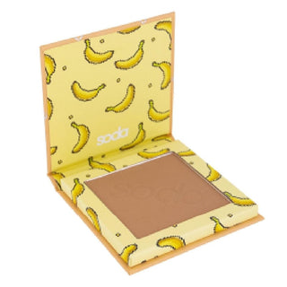 Soda Vacation Vibe Toz Bronzer 101 Sunny Day - Matte Bronzer for Natural Sun-Kissed Glow Soda Bronzer for Natural Glow matte bronzer, natural sun-kissed glow, easy makeup application, non-orange bronzing powder, makeup for natural look, bronzer makeup powder, natural bronzed look, easy application, matte finish, sun-kissed glow, everyday makeup, cosmetic, beauty product, skincare, makeup routine, natural look, sunless tan