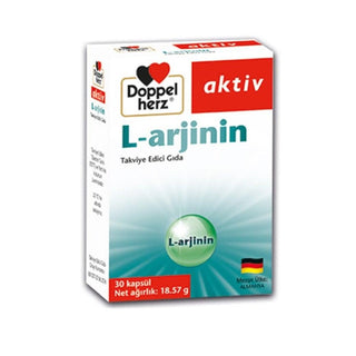Doppelherz L-arginine 30 Capsules - Cardiovascular Health Support Supplement Doppelherz L-arginine 30 Capsules - Cardiovascular Support L-arginine supplement, amino acid dietary supplement, cardiovascular health support, fitness supplement, Doppelherz Aktiv L-arginine, health and wellness, dietary supplement, cardiovascular support, amino acid supplement, fitness and nutrition