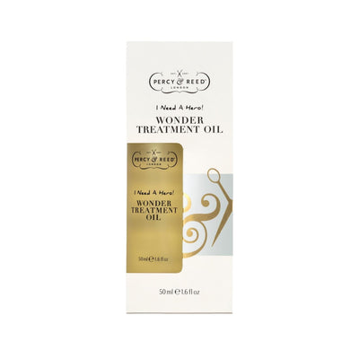 Percy & Reed I Need A Hero. Hair Oil: Dry & Damaged Hair Repair, Split End Treatment, Intense Nourishment, 1.69 fl oz