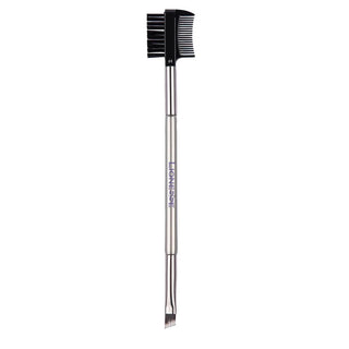 Lionesse Silver Collection Dual-Sided Brow & Eyeshadow Brush
