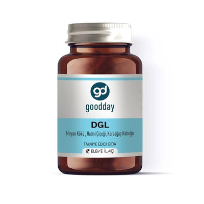Goodday DGL 120 Chewable Tablets - Natural Dietary Supplement for Overall Well-being with Licorice Root, Marshmallow Flo
