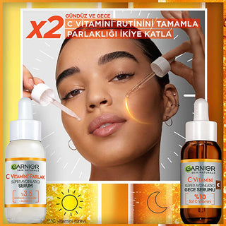 garnier-vitamin-c-super-brightening-night-serum-bottle, garnier-vitamin-c-night-serum-30ml Garnier Vitamin C Super Brightening Night Serum - 30 ml for Women Garnier Vitamin C Super Brightening Night Serum - 30 ml garnier, vitamin-c, brightening-serum, night-serum, skincare, women, hydration, anti-aging, glow, ai-generated