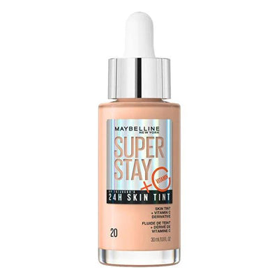 Maybelline Super Stay Glow Tint Serum Foundation - Long-Lasting, Hydrating, Vitamin C - Natural Coverage for Up to 24 Ho