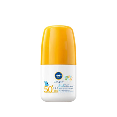 Nivea Baby & Kids SPF50+ Sunscreen Roll-On: Superior Protection for Sensitive Skin - Gentle, Easy Application, Prevents 