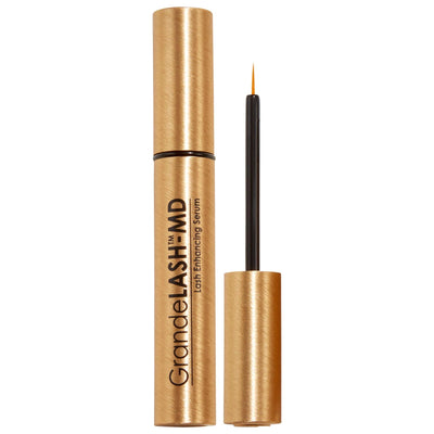 GrandeLASH-MD Lash Enhancing Serum: Grow Longer, Thicker Lashes in Weeks. Best Eyelash Growth Serum for Thinning Lashes,