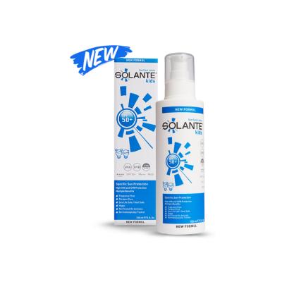 Solante Kids Spf50+ Sunscreen Lotion for Children - Reef-Safe, Vegan, Hypoallergenic - 5.07 fl oz