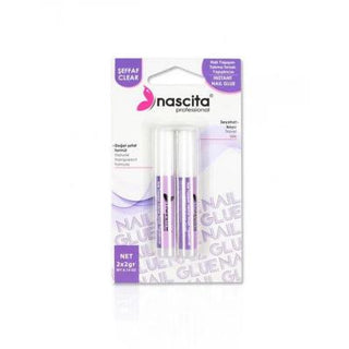 Nascita Transparent Nail Glue for Artificial Nails - Long Lasting Adhesive for Nail Beauty Enhancements Nascita Transparent Nail Glue - Long Lasting Adhesive nail glue, artificial nail adhesive, transparent nail glue, long-lasting nail adhesive, DIY nail care products, nail beauty enhancements, nail care, beauty products, cosmetics, nail enhancements, nail adhesive, clear nail glue
