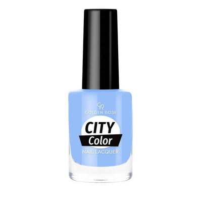 Golden Rose City Color Nail Polish: Long Lasting, Shiny Nail Lacquer, Vibrant Color - Achieve a Professional Manicure at