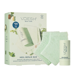 Voesh New York Solemate Heel Repair Kit - Dual Set for Dry Heel Treatment and Foot Care Voesh New York Heel Repair Kit - Effective Dry Heel Treatment heel repair kit, dry heel treatment, foot care products, Voesh New York, Solemate heel care, foot care, self-care, personal grooming, cosmetic products