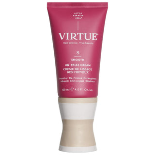 Virtue Correct Un-Frizz Hair Styling & Smoothing Cream - Anti-Frizz, Heat Protecting, Vegan Hair Care Virtue Un-Frizz Hair Cream - Smooth & Sleek Hair hair smoothing cream, anti-frizz hair product, leave-in hair treatment, vegan hair care, cruelty-free hair products, hair styling products, frizz control, heat protection, smoothing cream, hair care, hair styling, sleek hair, manageable hair, straight hair, wavy hair, curly hair, coily hair