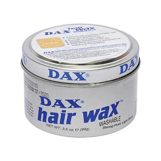 Dax Hair Wax - Strong Hold Styling Product for All Skin Types, 99g Dax Hair Wax - Strong Hold for All Hair Types hair wax, styling product, long-lasting hold, non-damaging hair product, easy to wash out, men's grooming, hair care, styling wax, strong hold, all skin types