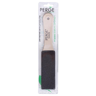 perge classic foot file, detailed view of perge foot file serving, showing perge foot file in use on heels Perge Foot File - Classic Heel Treatment for Foot Care Enthusiasts | Durable and Reusable Perge Foot File - Natural Heel Care Solution foot-care, pedicure, heel-file, smooth-heels, foot-scrubber, perge, dead-skin-removal, non-battery, durable-tools, ai-generated