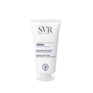 SVR Xerial Hand and Foot Cream - 50ml Moisturizing Repair Cream for Dry, Cracked Skin - Hand Cream, Foot Cream, Dry Skin Repair SVR Xerial Hand & Foot Cream - Moisturizing Repair for Dry Skin hand cream, foot cream, dry skin repair, cracked skin care, moisturizing cream, fissure repair cream, skincare, dry skin solution, hand care, foot care, moisturizing repair, SVR Xerial