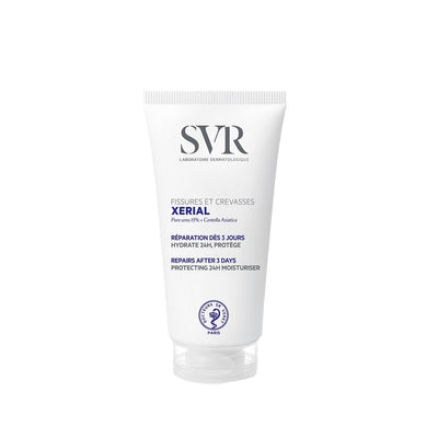 SVR Xerial Hand and Foot Cream - 50ml Moisturizing Repair Cream for Dry, Cracked Skin - Hand Cream, Foot Cream, Dry Skin