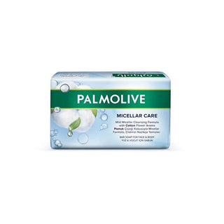Palmolive Micellar Care Solid Soap with Cotton Extract - Gentle & Moisturizing Cleansing Bar, Dermatologically Tested Palmolive Micellar Care Soap - Gentle & Moisturizing micellar soap, cotton extract soap, dermatologically tested soap, gentle cleansing bar, moisturizing solid soap, Palmolive, skincare, gentle skincare, sensitive skin, moisturizing cleansing, dermatologically tested products