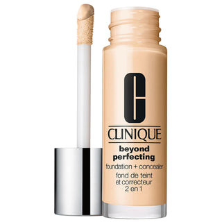 Clinique Beyond Perfecting Foundation + Concealer - Long-Lasting, Full-Coverage, Oil-Free Makeup for All Skin Types Clinique Beyond Perfecting Foundation + Concealer - Long-Lasting & Oil-Free long-lasting foundation, full-coverage concealer, oil-free makeup, natural matte finish foundation, sweat-resistant foundation, Clinique, foundation and concealer, makeup for all skin types, cosmetics, beauty products, skincare, dermatologist-tested, non-acnegenic, fragrance-free