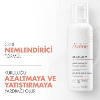 Avene Xeracalm A.D Cream 400ml - Soothing Moisturizer for Dry, Itchy Skin - Fragrance-Free Skincare Avene Xeracalm A.D Cream 400ml - Soothe Dry Skin Avene Xeracalm A.D Cream, Moisturizing cream for dry skin, Soothing cream for itchy skin, Fragrance-free moisturizer, Avene thermal water skincare, Dry skin relief, Itchy skin solution, Sensitive skin care, Fragrance-free skincare, Non-comedogenic moisturizer, Skincare for dry conditions