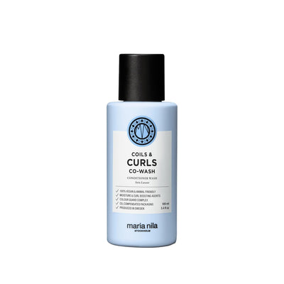 Maria Nila Co-Wash Shampoo for Curly Hair - Sulfate-Free, 3.38 fl oz