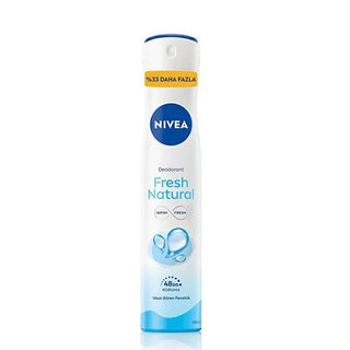 Nivea Fresh Natural Deodorant Spray for Women - 48 Hour Protection, Dermatologically Tested, Alcohol-Free Nivea Fresh Natural Deodorant Spray - 48 Hour Protection Nivea Fresh Natural Deodorant, Women's Deodorant Spray, 48-hour Deodorant Protection, Dermatologically Tested Deodorant, Alcohol-Free Deodorant, Deodorant Spray, Natural Deodorant, Long-Lasting Deodorant, Fresh Deodorant, Women's Hygiene, Personal Care, Natural Fragrance, Ocean Extracts, Sensitive Skin, Anti-Perspirant Deodorant