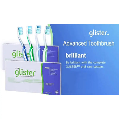 Beauty Care Bag Glister Advanced Toothbrush (4 Brushes)
