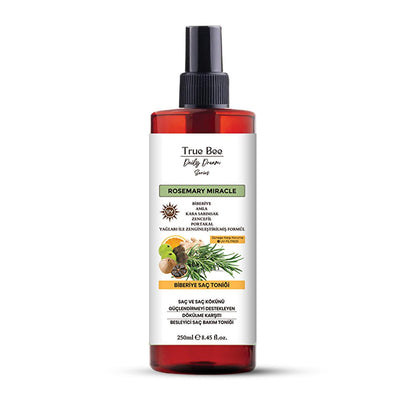 True Bee Daily Dream Care Hair Toner with Rosemary & Natural Oils - 8.45 fl oz - Nourishes & Supports Hair Growth