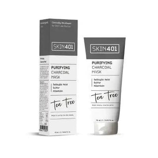 skin401 purifying salicylic charcoal mask 75ml, charcoal mask for oily skin, skin401 acne treatment mask Skin401 Purifying Salicylic Charcoal Mask - Deep Clean | 75 ml Skin401 Salicylic Charcoal Mask - Deep Cleaning skin401, salicylic-acid, charcoal-mask, skincare, acne-treatment, deep-cleaning, oily-skin, combination-skin, ai-generated, face-mask