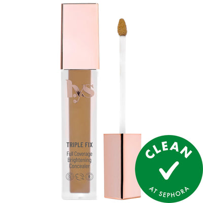 Triple Fix Brightening Concealer - Vegan, Cruelty-Free Full Coverage Concealer for Natural Finish