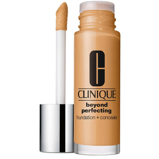 Clinique Beyond Perfecting Foundation + Concealer - Long-Lasting, Full-Coverage, Oil-Free Makeup for All Skin Types Clinique Beyond Perfecting Foundation + Concealer - Long-Lasting & Oil-Free long-lasting foundation, full-coverage concealer, oil-free makeup, fragrance-free cosmetics, dermatologist-tested foundation, non-acnegenic makeup, Clinique, foundation, concealer, makeup, cosmetics, beauty products, skincare, normal skin, dry skin, combination skin, oily skin