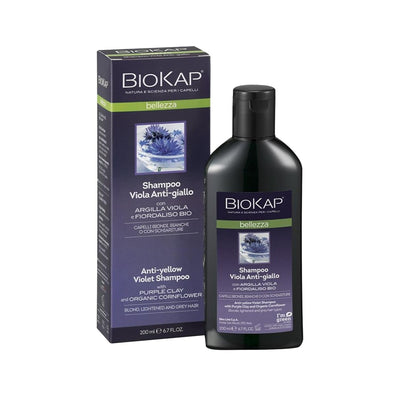 Biokap Biokap Bellezza Purple Shampoo 200ml - Anti-Yellowing, Color-Protecting Hair Care