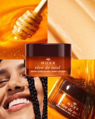 Nuxe Reve de Miel Honey Lip Balm: Natural Moisturizing Treatment for Dry, Chapped Lips - Repair & Protect with Shea Butter & Rosehip Oil Nuxe Honey Lip Balm: Natural Dry & Chapped Lip Treatment lip balm, honey lip balm, natural lip balm, moisturizing lip balm, dry lips treatment, chapped lips repair, Nuxe lip balm, besleyici dudak balsamı, lip care, lip treatment, propolis, shea butter, rosehip oil, sweet almond oil, grapefruit scent, natural skincare, dry lips, chapped lips, lip repair, gifts for her, beau