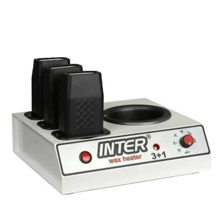 Inter Wax Warmer 3+1 Cartridge Canister Combination for Hair Removal - Efficient Heating, Versatile Waxing Options Inter Wax Warmer for Hair Removal wax warmer, hair removal device, beauty equipment, waxing kit, personal grooming tools, hair removal solution, beauty routine, waxing, hair removal, beauty products, grooming tools